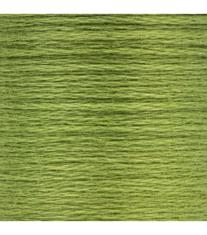 Anchor Cotton 10.9yd Greens Cotton Embroidery Floss, 266 Avocado Medium Light, swatch, image 60