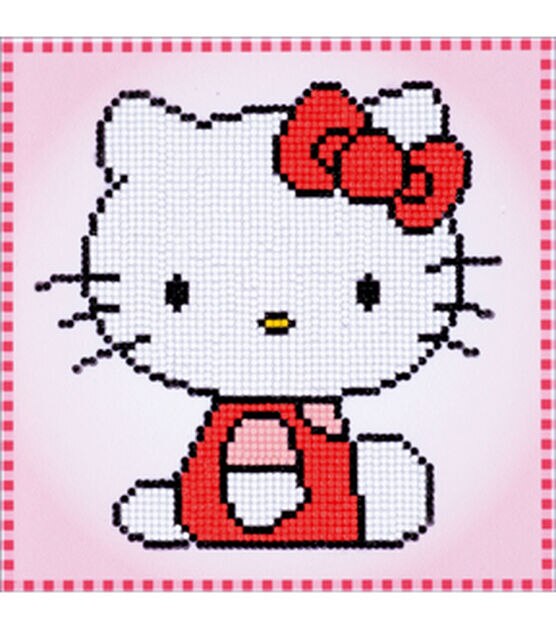 Cartoon Hello Kitty Characters - Diamond Painting 