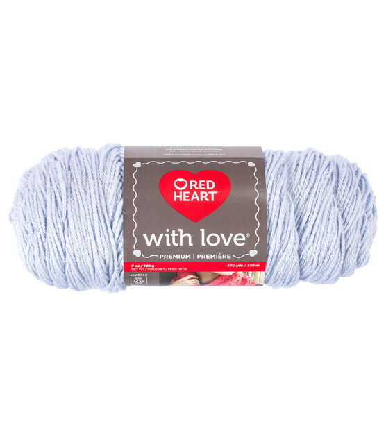 Red Heart With Love Bubblegum Yarn - 3 Pack of 198g/7oz - Acrylic - 4  Medium (Worsted) - 370 Yards - Knitting/Crochet 
