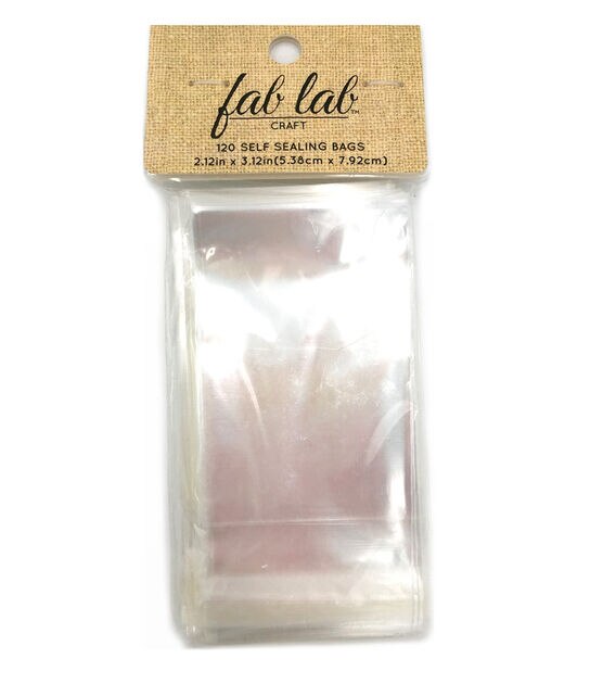 Self Sealing Transparent Bags-120/Pkg