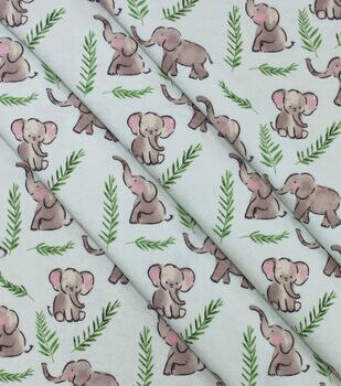 Ocean And Lake Animals Flannel Fabric - Snappy Baby