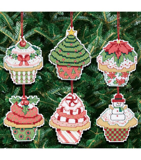 3 Whimsical Christmas Cross Stitch kits