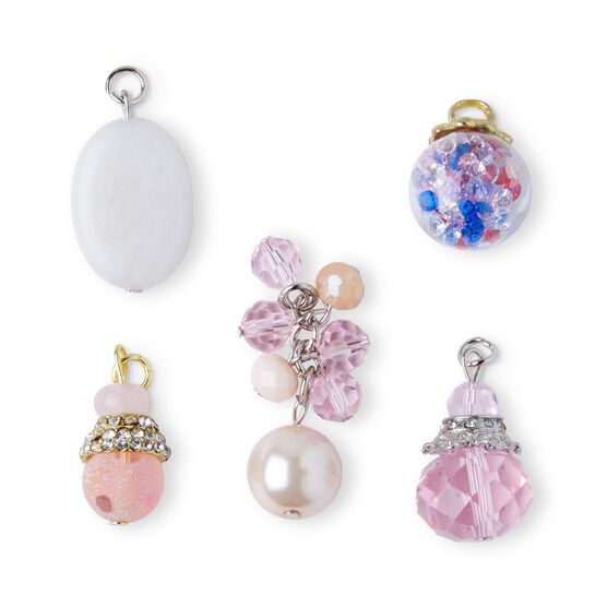 10ct Pink & Silver Assorted Charms by hildie & jo