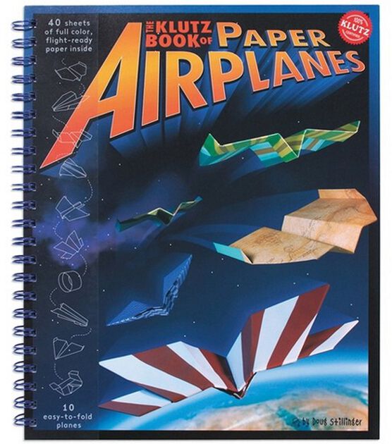 The Klutz Book Of Paper Airplanes Book Kit