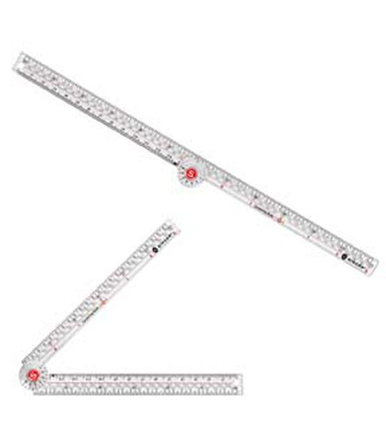 SINGER 12" Folding Precision Ruler, , hi-res, image 2