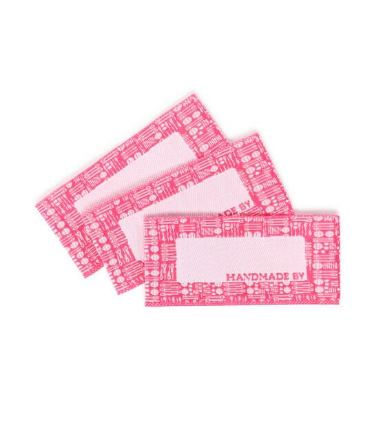  Tags for handmade items, plastic labels, acrylic tags, custom  clothing labels, crochet tags, labels for handmade products. 25 pc :  Handmade Products