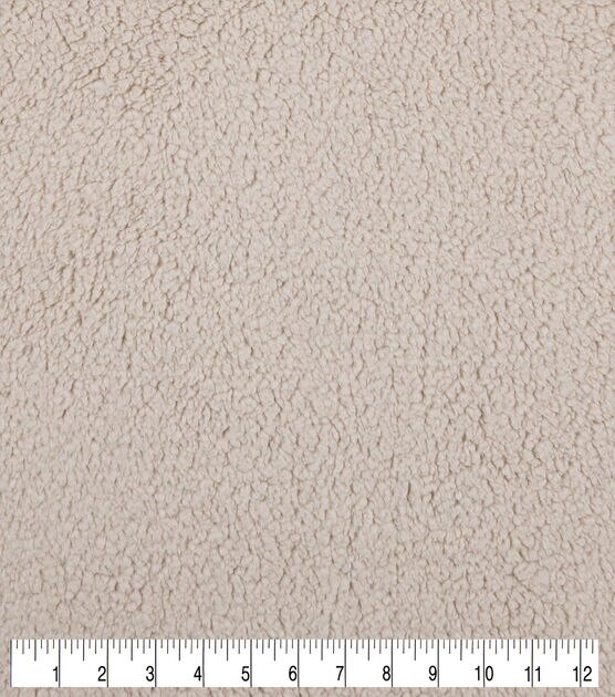 Ivory Sherpa Lambs Wool Faux Fur Apparel Blanket Fabric – Fashion Fabrics  LLC