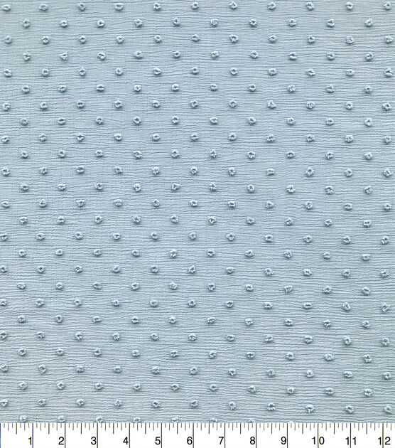 Solid Swiss Dot apparel Fabric