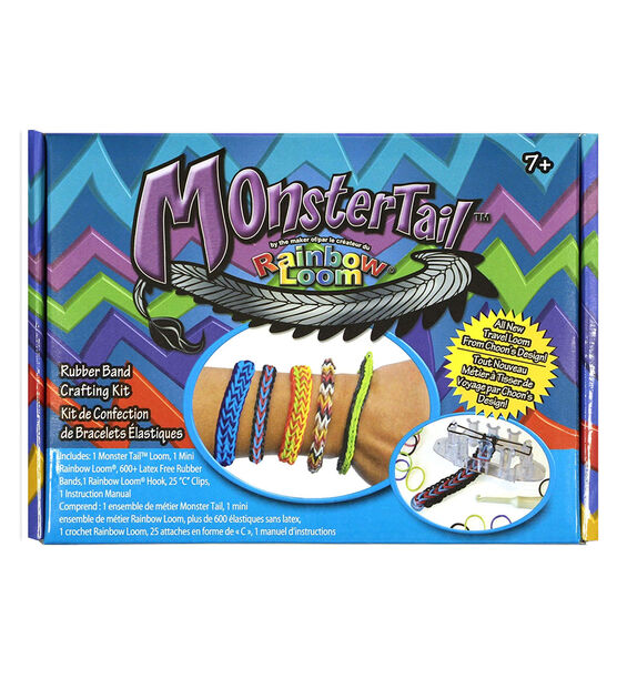 Loom, Rainbow, Monster Tail Crafting Kit