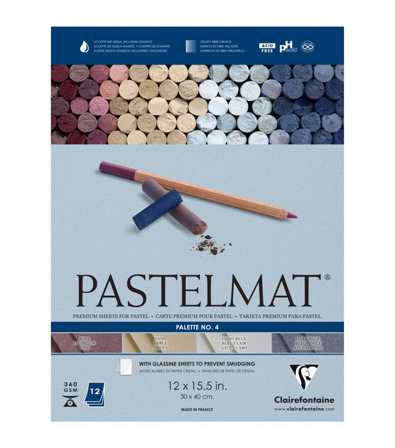 An Artist's Review of Clairefontaine Pastelmat Paper