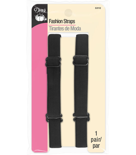 VELCRO Brand Adjustable Multi Purpose Strap 2 Pack Black