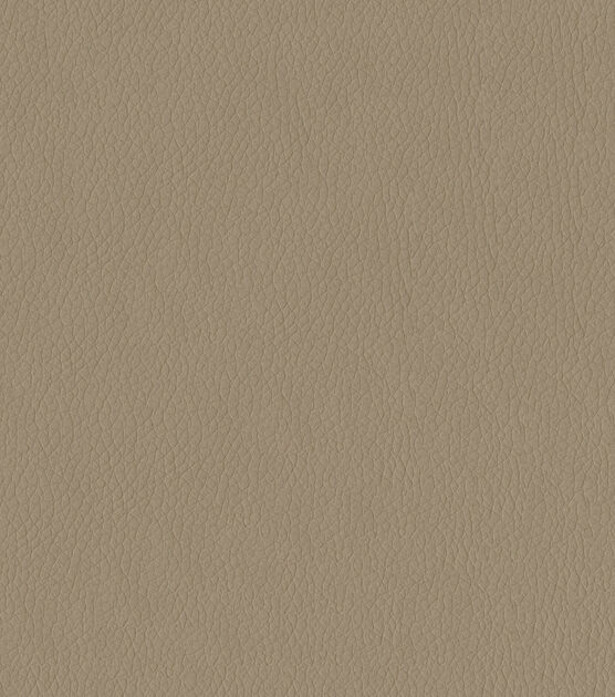 Taupe Miami Faux Leather Fabric Solids Swatch