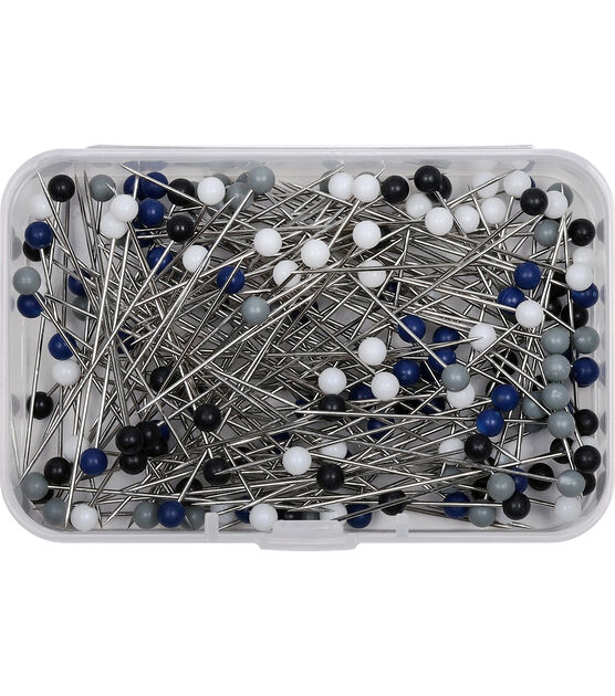 175ct Extra Long Ball Head Straight Pins by Top Notch, , hi-res, image 2