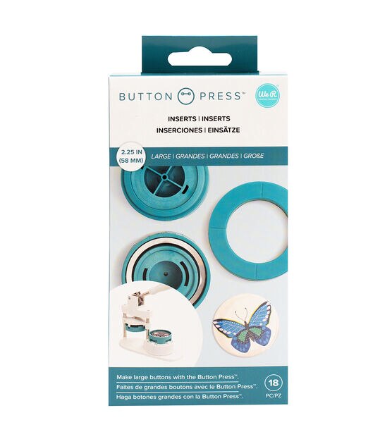 We R Memory Keepers® Button Press Die Base Insert