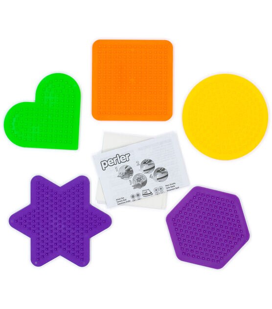 Perler 4pc Clear Square Replacement Pegboards