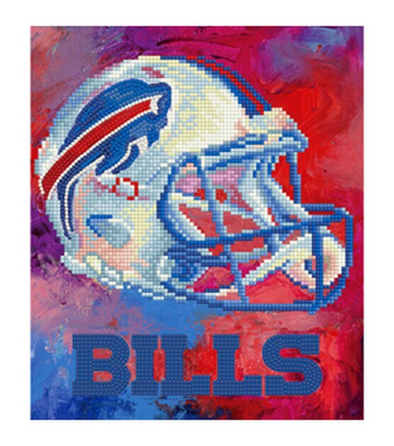 Sporticulture 10' x 12.5' NFL Buffalo Bills Diamond Painting Kit