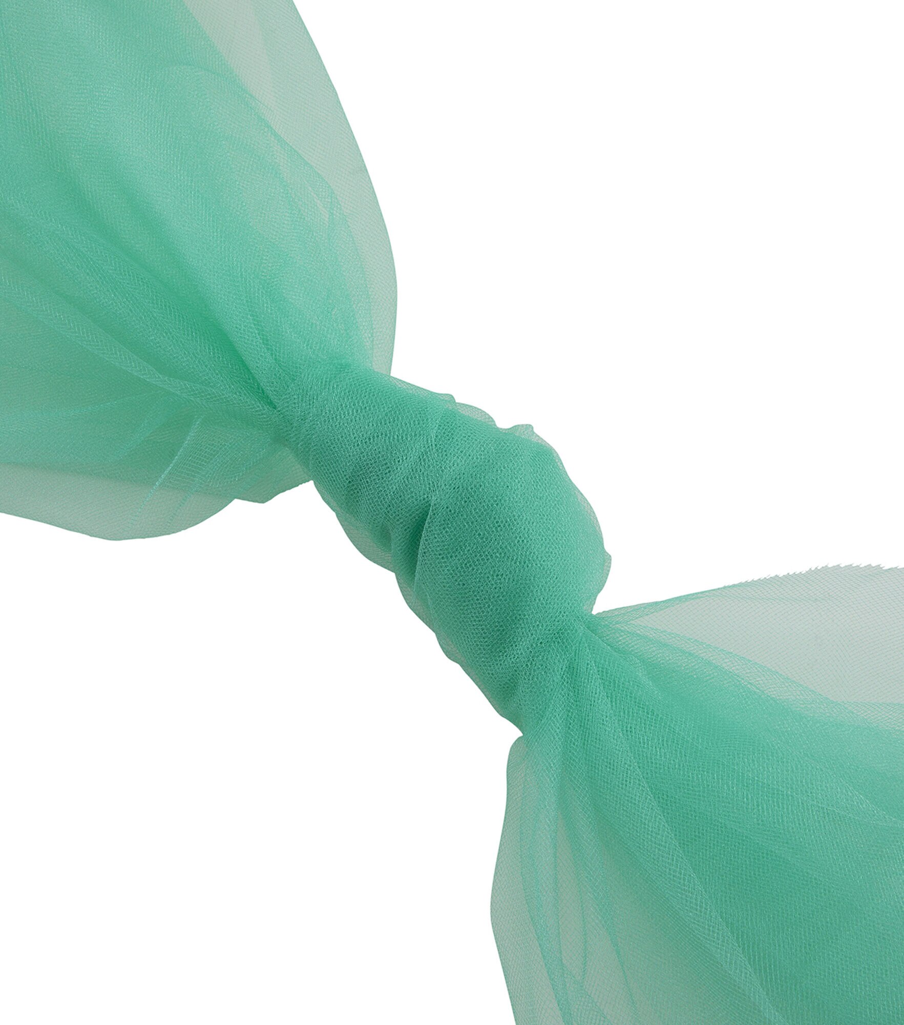 Shiny Nylon Tulle Fabric, Mint Green, hi-res