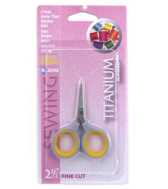 Acme 2 1/2" Titanium Fine Cut Scissors