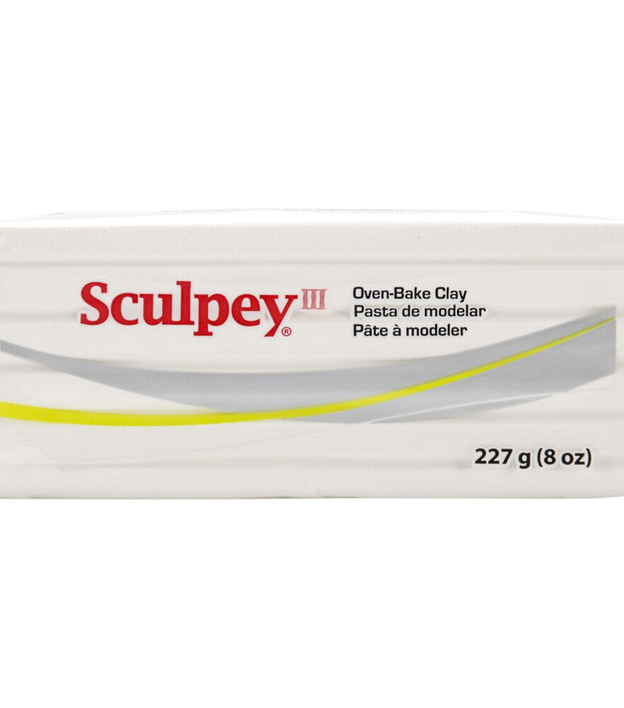 Sculpey 8oz Oven Bake Polymer Clay, Black, swatch