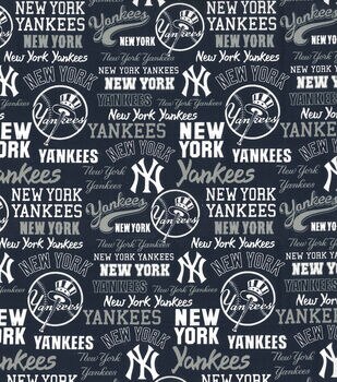 New York Yankees Patchwork MLB Cotton Fabric