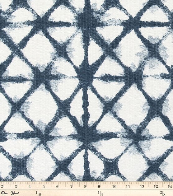 Premier Prints Outdoor Fabric Shibori Net Oxford Luxe