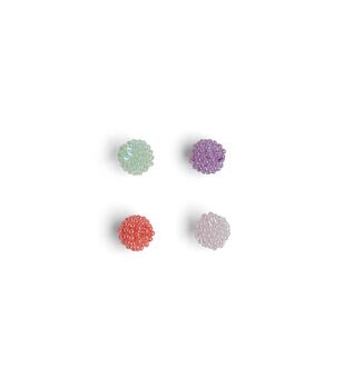 POP! Possibilities 9mm Translucent Glitter Pony Beads