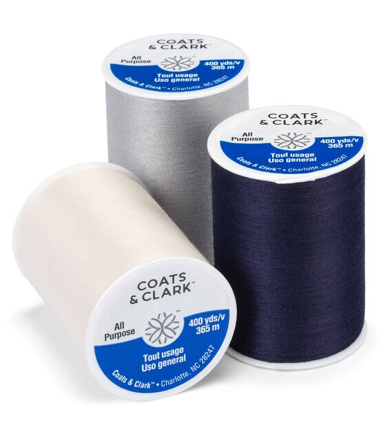 Coats & Clark 400yd Dual Duty 35wt All Purpose Thread, , hi-res, image 1