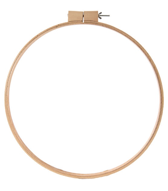 Round Wooden Embroidery Hoop - 7/8 Thick – Hoop and Frame