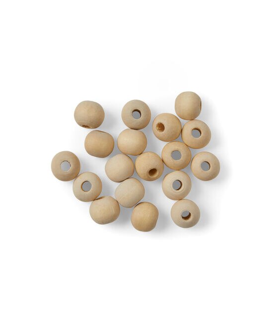 12mm Wood Beads 75pc by Park Lane, , hi-res, image 2