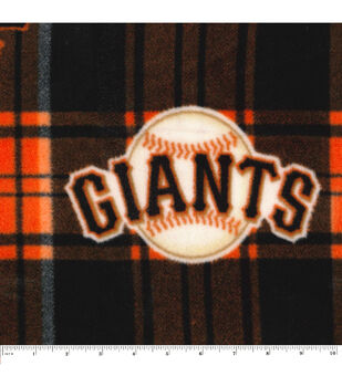MLB SAN FRANCISCO GIANTs Throwback Logos Print Baseball 100% cotton fabric  licensed material Crafts, Quilts, Home Decor