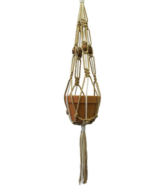 Pepperell Crafts Macramé Plant Hanger Kit