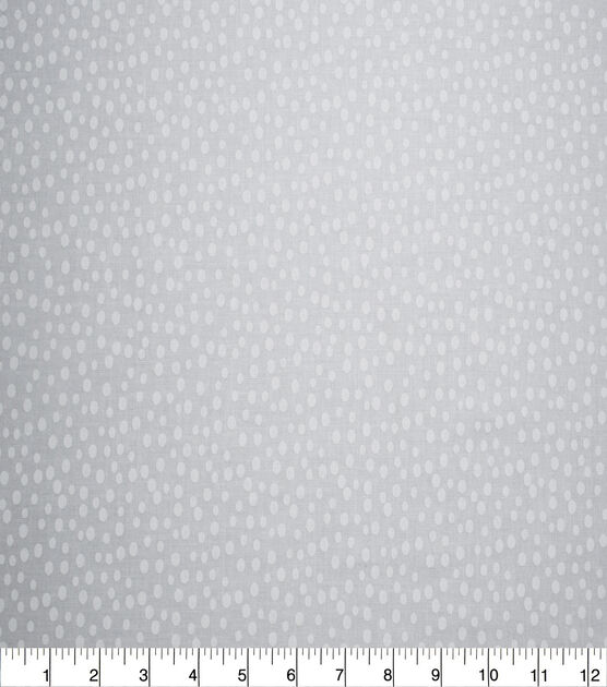 White Dots Cotton Fabric by Quilter's Showcase, , hi-res, image 2