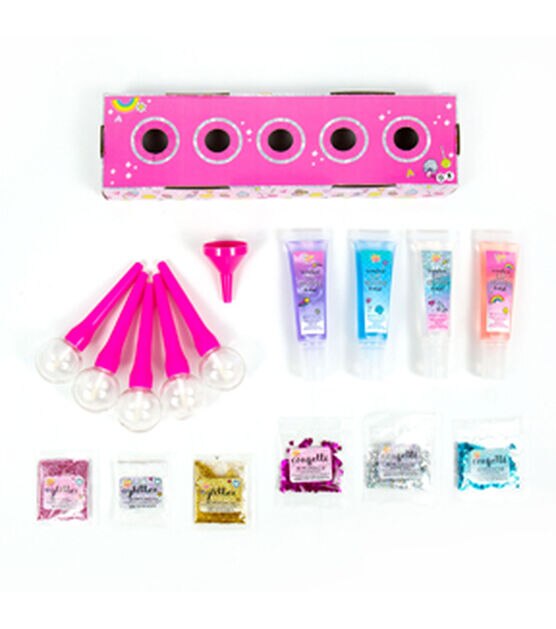 Just My Style 17ct Shimmer Pop Lip Gloss Kit, , hi-res, image 4