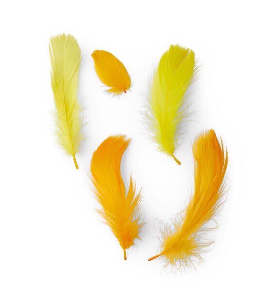 Yellow feathers Stock Photo by ©teine26 2979825