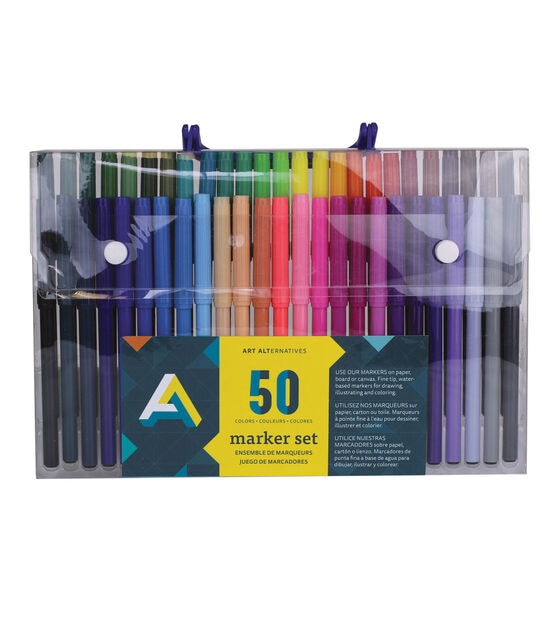Art Alternatives Marker Set 50 Colors