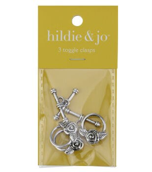 5pc Silver Basic Cord Findings by hildie & jo