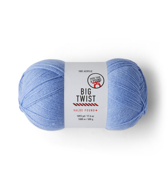 Value Pound Plus Worsted Acrylic Yarn by Big Twist, , hi-res, image 1