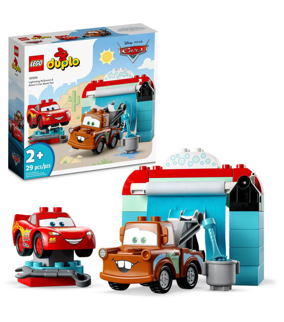 LEGO Disney Lightning McQueen & Mater's Car Wash Fun 10996 Set