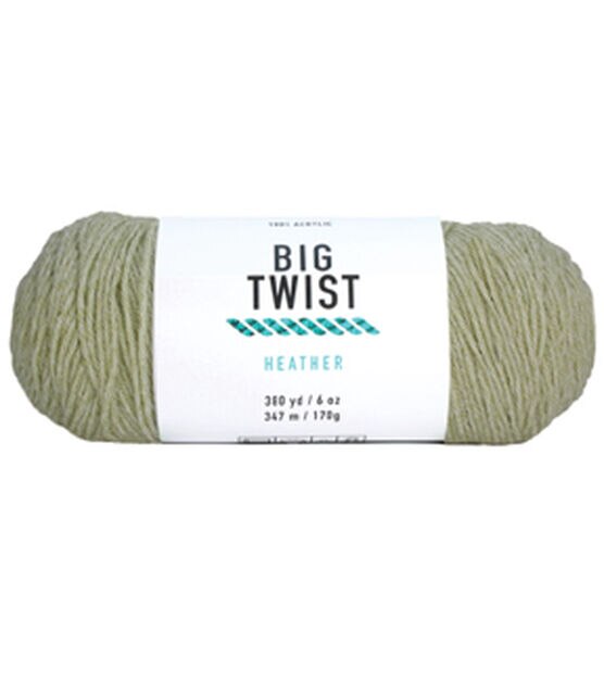 Heather 380yds Worsted Acrylic Yarn by Big Twist, , hi-res, image 1