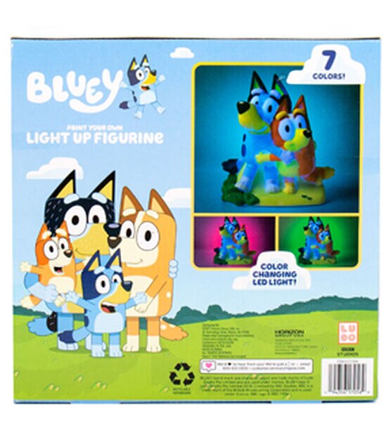 6" Bluey Light Up Figurine Painting Kit, , hi-res, image 2