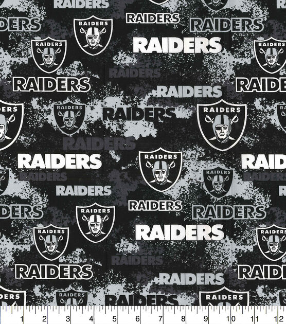 Las Vegas Raiders 58 100% Cotton Logo Sports Sewing & Craft