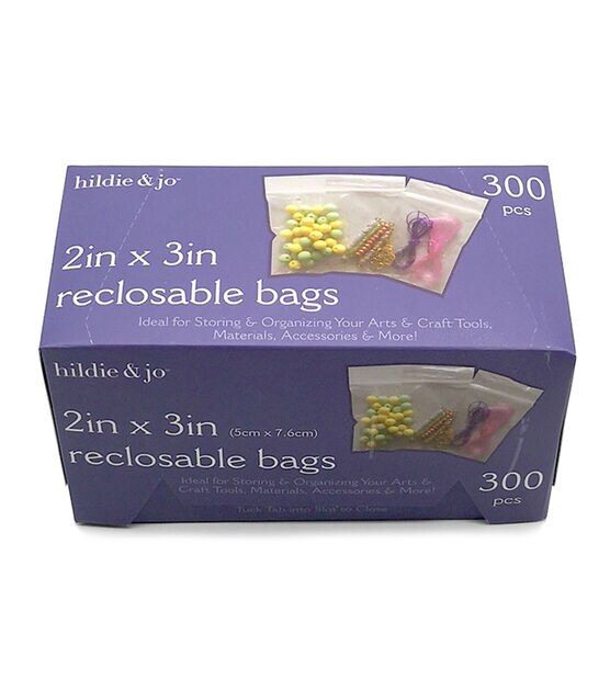 700 Count 2x3 Inch Small Plastic Bags, 1.4 Mil Jewelry Bags Small
