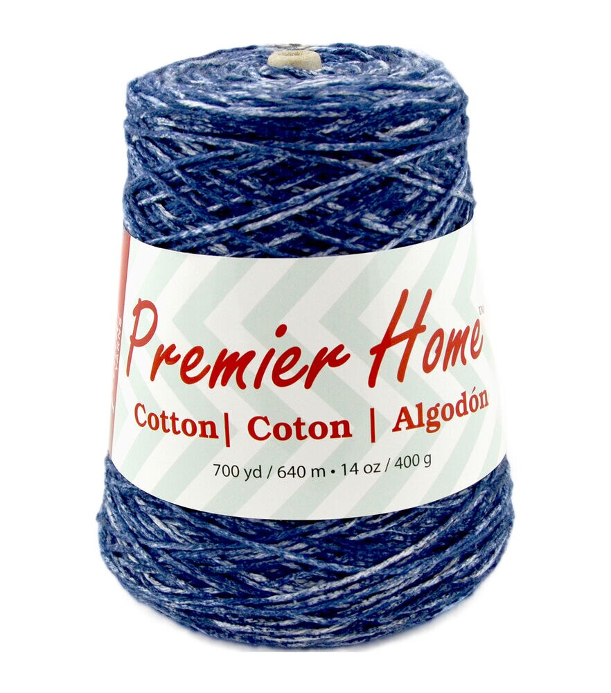 Premier Yarns Home Cotton Yarn - Multi Cone-Tangerine Splash, 1