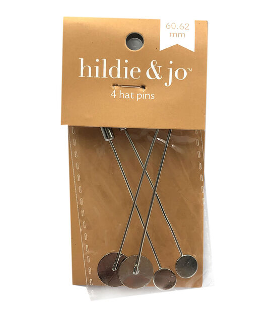 10pk Silver Pin Backs by hildie & jo