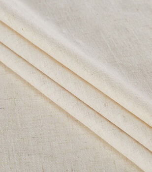 Home Decor Solid Fabric-Signature Series Linen White