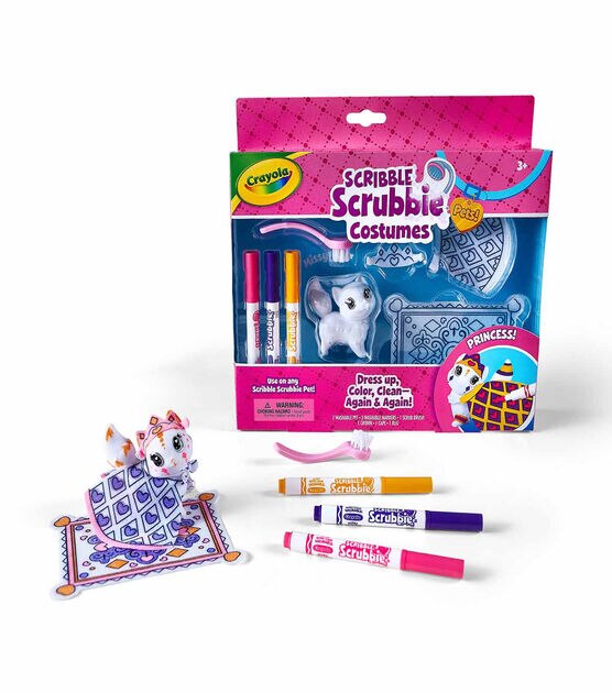 Crayola - Scribble Scrubbie Pets are super-fun to color, clean
