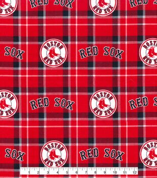 Boston Red Sox Cotton Fabric 58 - Red