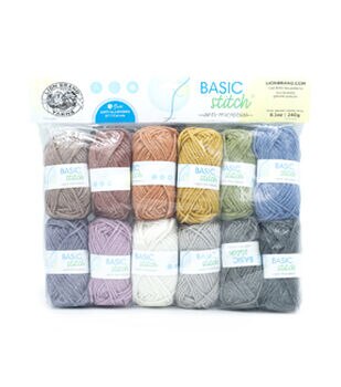 Lion Brand Yarn Rewind Yarn, Yarn for Knitting and Crocheting, Craft Tape  Yarn, 1-Pack, Elm