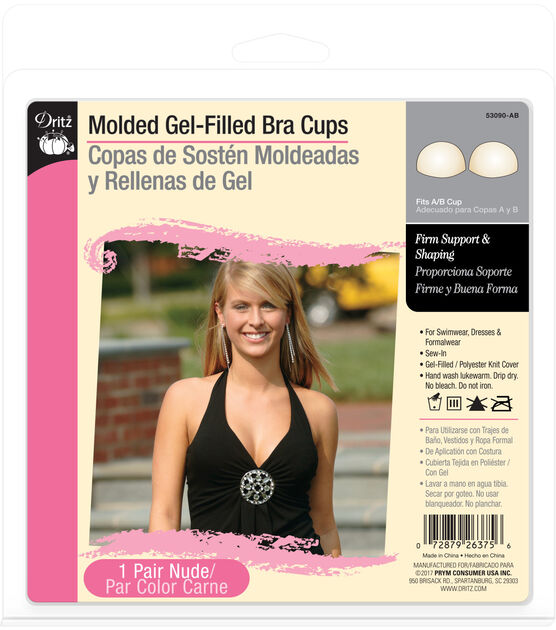 Sew In Bra Cups - Non Push Up - Liner Cups For Wedding Dresses