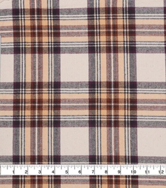 Brushed Cotton Flannel Shirting Fabric